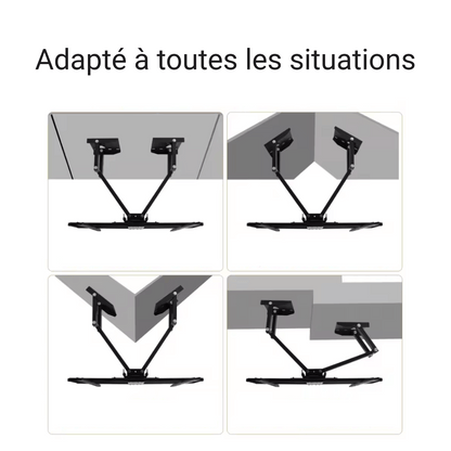 CornerMount Flex – Support TV Mural d’Angle 32" à 65"