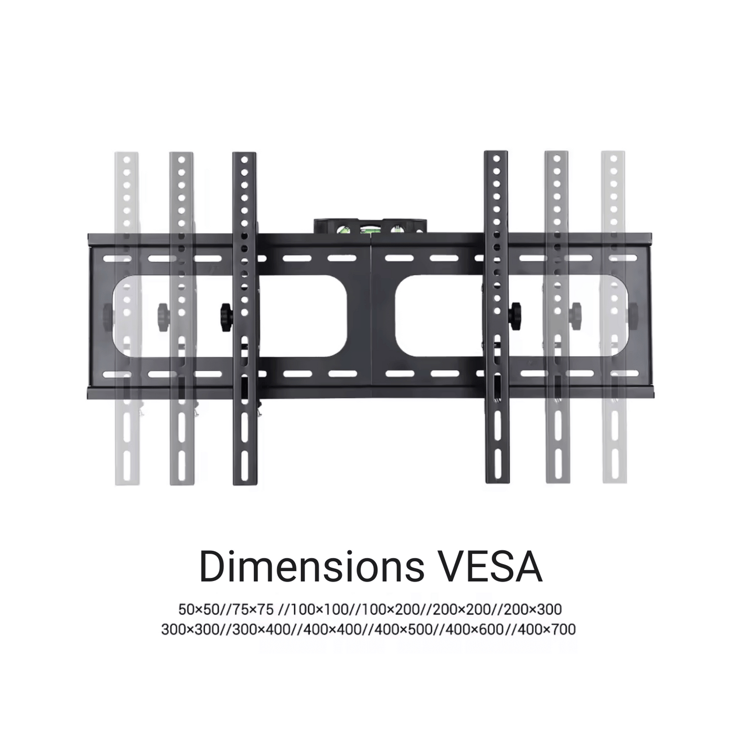 SlimWall Pro 800 – Support TV Mural Inclinable 26" à 75"