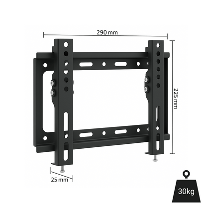SlimTilt 25 – Support TV Mural Inclinable 14" à 42"