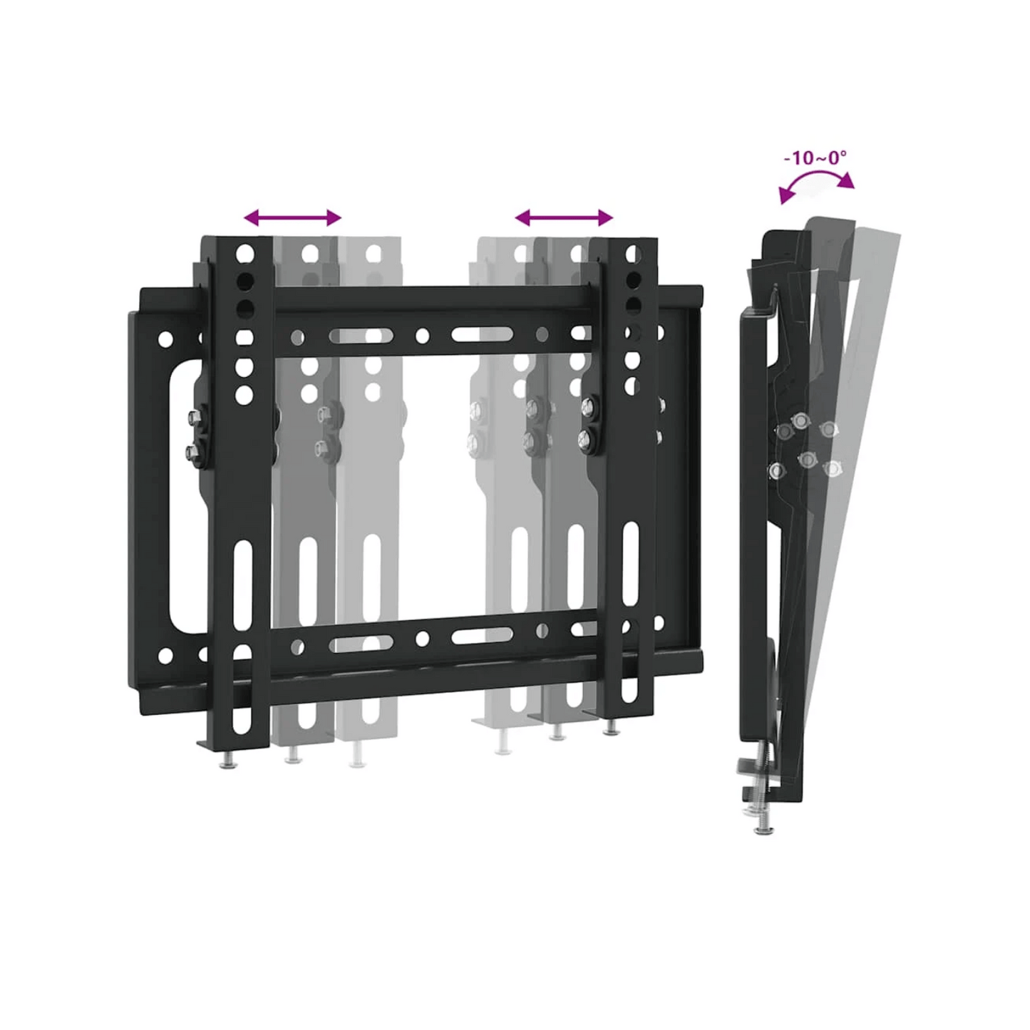 SlimTilt 25 – Support TV Mural Inclinable 14" à 42"